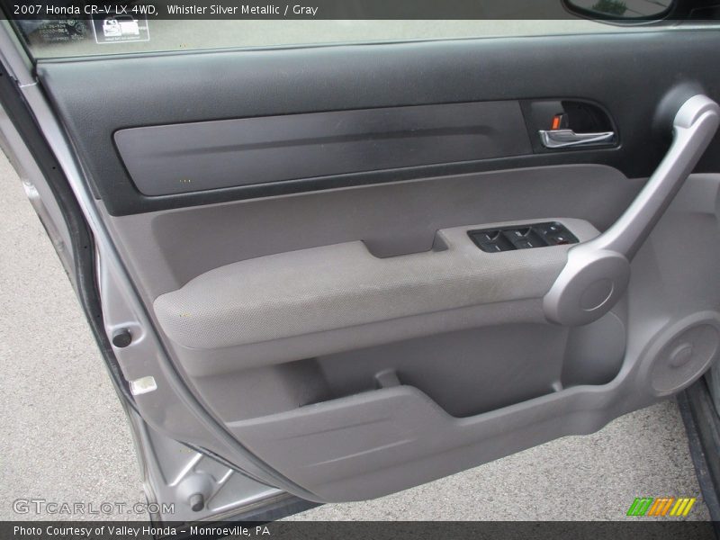 Whistler Silver Metallic / Gray 2007 Honda CR-V LX 4WD