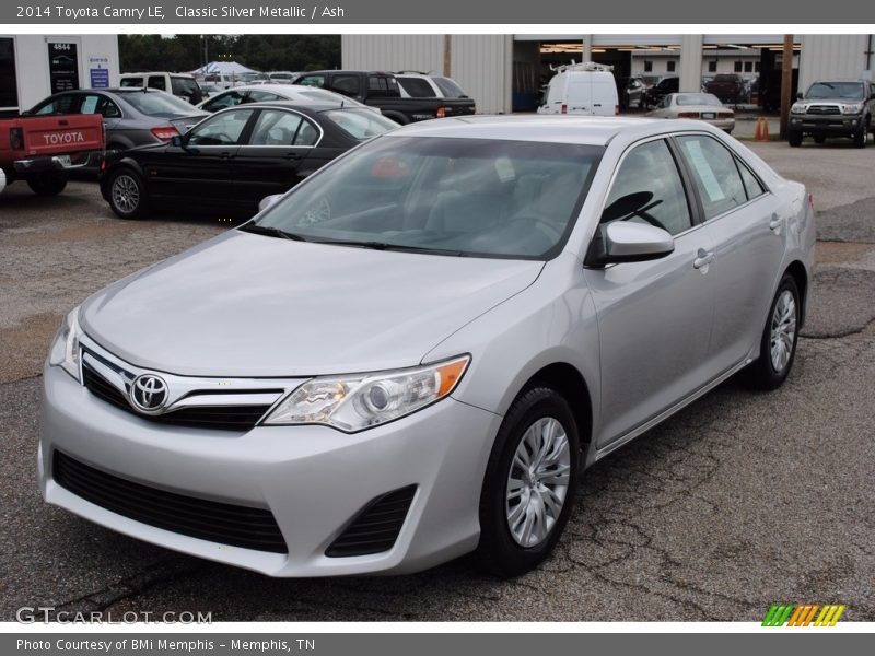 Classic Silver Metallic / Ash 2014 Toyota Camry LE