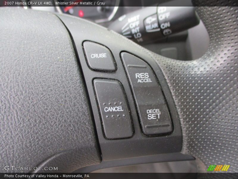 Whistler Silver Metallic / Gray 2007 Honda CR-V LX 4WD