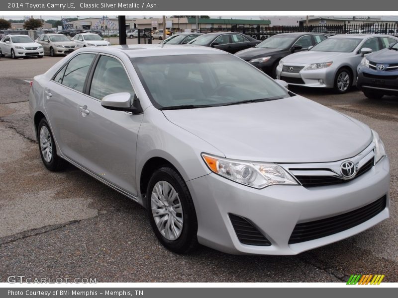 Classic Silver Metallic / Ash 2014 Toyota Camry LE