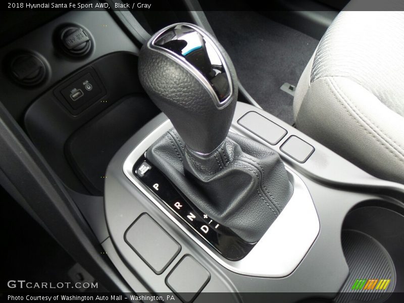 Black / Gray 2018 Hyundai Santa Fe Sport AWD