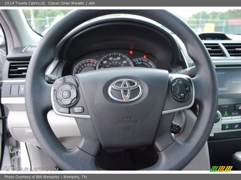 Classic Silver Metallic / Ash 2014 Toyota Camry LE