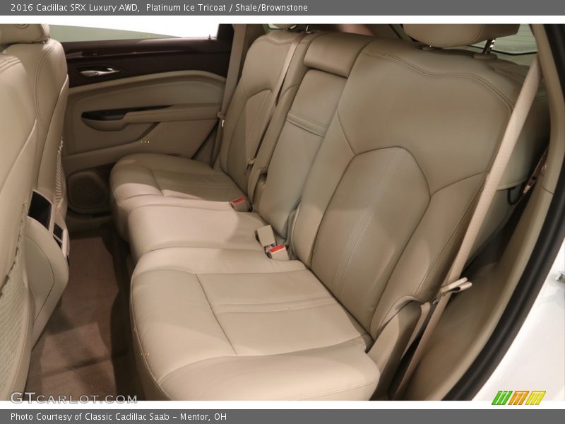 Platinum Ice Tricoat / Shale/Brownstone 2016 Cadillac SRX Luxury AWD