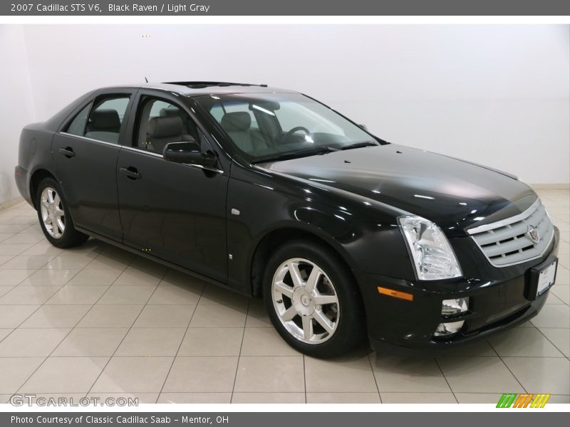 Black Raven / Light Gray 2007 Cadillac STS V6