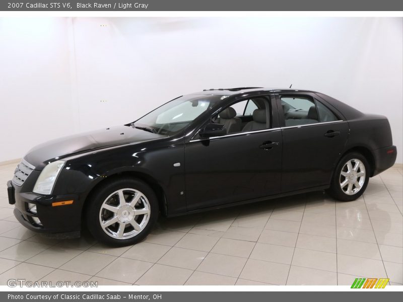 Black Raven / Light Gray 2007 Cadillac STS V6