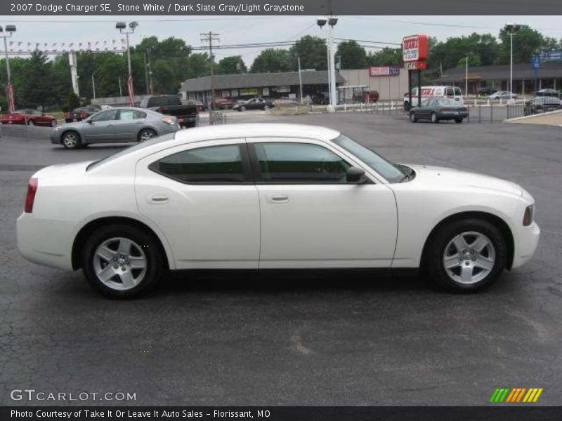 Stone White / Dark Slate Gray/Light Graystone 2007 Dodge Charger SE