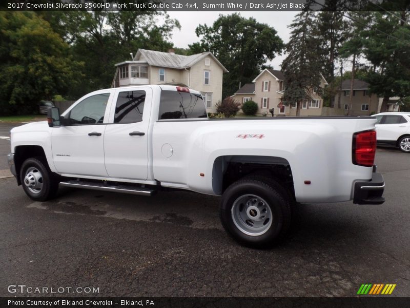 Summit White / Dark Ash/Jet Black 2017 Chevrolet Silverado 3500HD Work Truck Double Cab 4x4