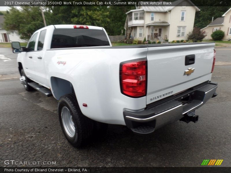 Summit White / Dark Ash/Jet Black 2017 Chevrolet Silverado 3500HD Work Truck Double Cab 4x4
