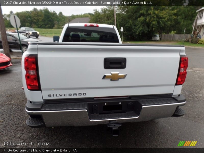 Summit White / Dark Ash/Jet Black 2017 Chevrolet Silverado 3500HD Work Truck Double Cab 4x4