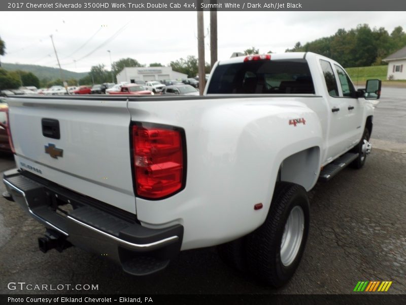 Summit White / Dark Ash/Jet Black 2017 Chevrolet Silverado 3500HD Work Truck Double Cab 4x4
