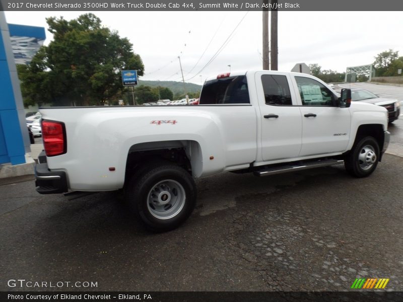 Summit White / Dark Ash/Jet Black 2017 Chevrolet Silverado 3500HD Work Truck Double Cab 4x4