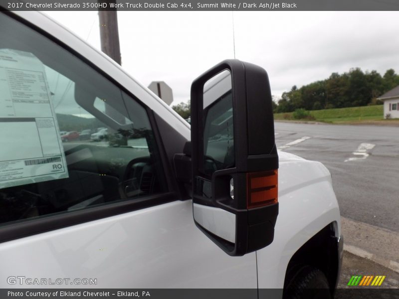 Summit White / Dark Ash/Jet Black 2017 Chevrolet Silverado 3500HD Work Truck Double Cab 4x4