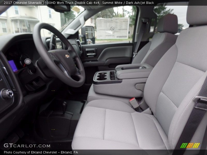 Summit White / Dark Ash/Jet Black 2017 Chevrolet Silverado 3500HD Work Truck Double Cab 4x4