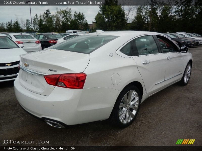 Iridescent Pearl Tricoat / Jet Black 2018 Chevrolet Impala Premier