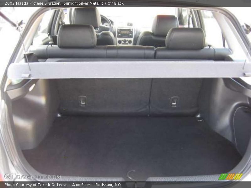 Sunlight Silver Metallic / Off Black 2003 Mazda Protege 5 Wagon