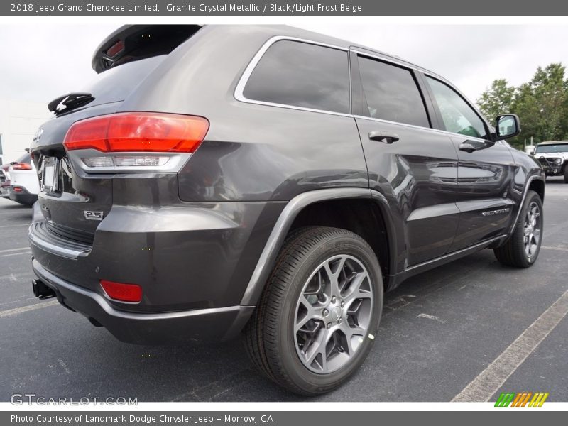 Granite Crystal Metallic / Black/Light Frost Beige 2018 Jeep Grand Cherokee Limited
