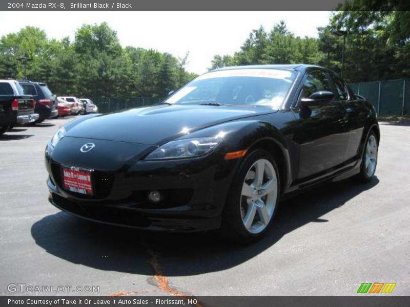 Brilliant Black / Black 2004 Mazda RX-8
