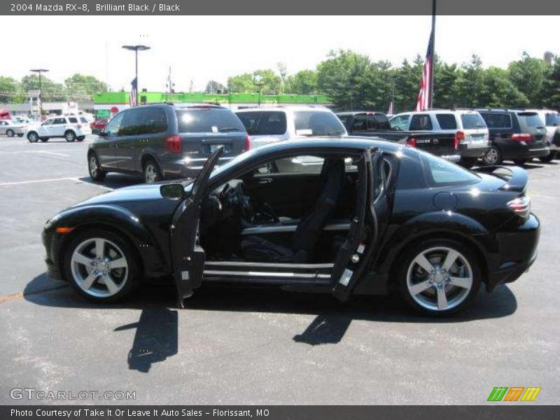 Brilliant Black / Black 2004 Mazda RX-8