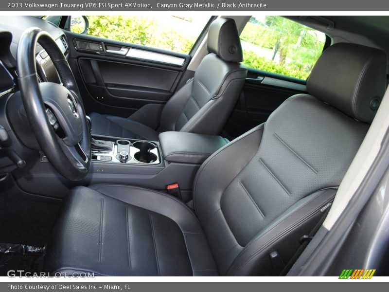 Canyon Gray Metallic / Black Anthracite 2013 Volkswagen Touareg VR6 FSI Sport 4XMotion