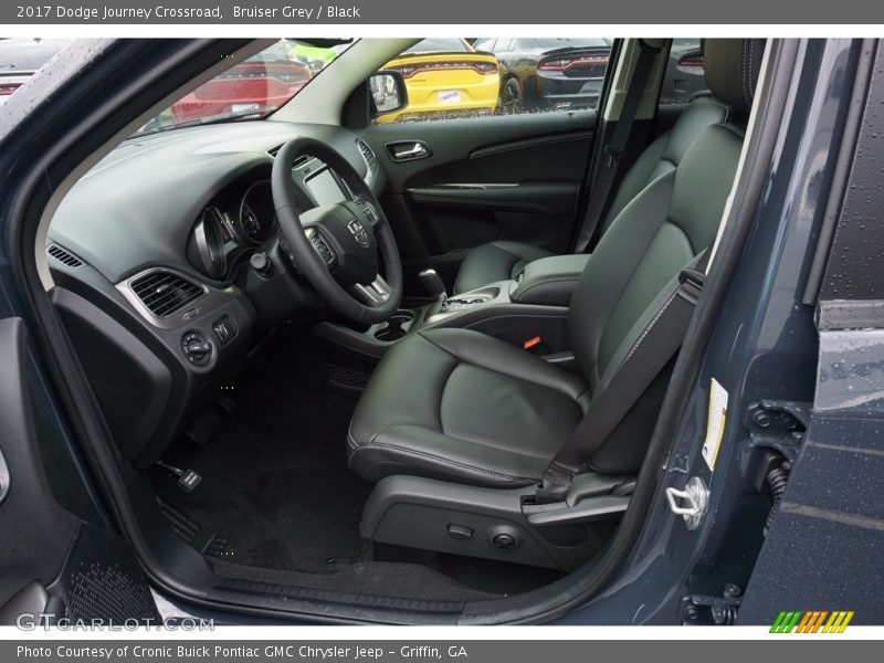 Bruiser Grey / Black 2017 Dodge Journey Crossroad