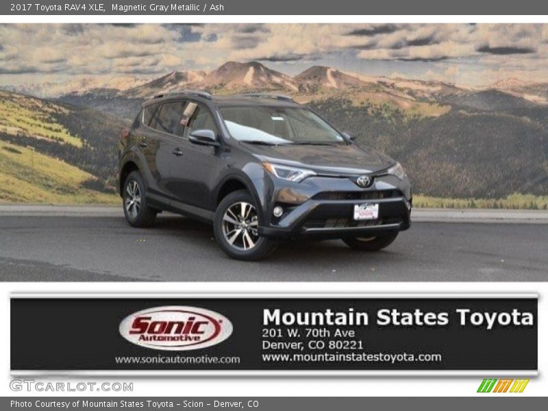 Magnetic Gray Metallic / Ash 2017 Toyota RAV4 XLE