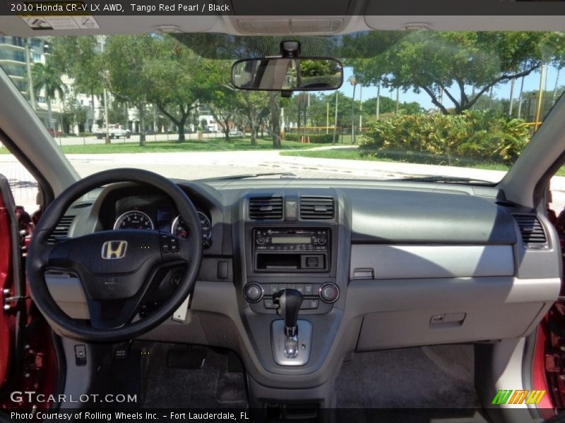 Tango Red Pearl / Black 2010 Honda CR-V LX AWD