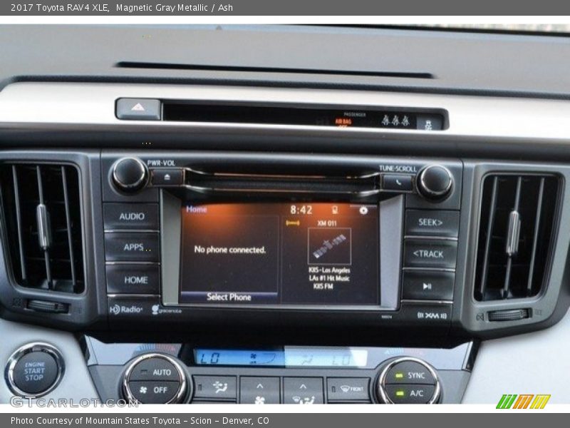 Magnetic Gray Metallic / Ash 2017 Toyota RAV4 XLE