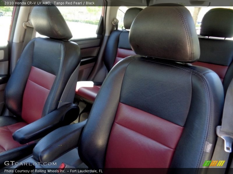 Tango Red Pearl / Black 2010 Honda CR-V LX AWD