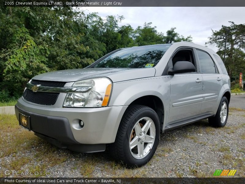 Dark Silver Metallic / Light Gray 2005 Chevrolet Equinox LT AWD