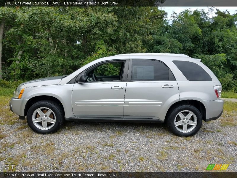 Dark Silver Metallic / Light Gray 2005 Chevrolet Equinox LT AWD