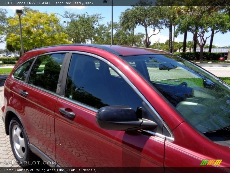 Tango Red Pearl / Black 2010 Honda CR-V LX AWD