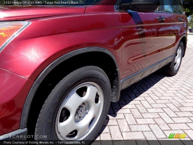 Tango Red Pearl / Black 2010 Honda CR-V LX AWD