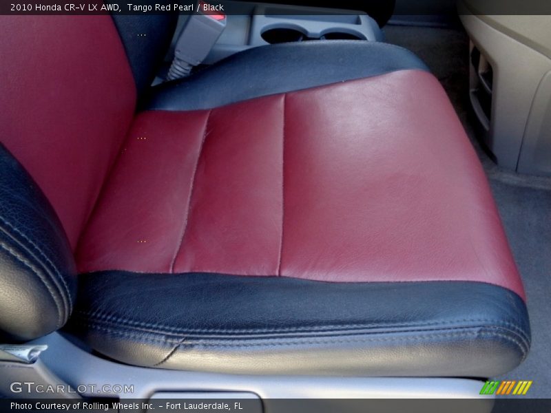 Tango Red Pearl / Black 2010 Honda CR-V LX AWD