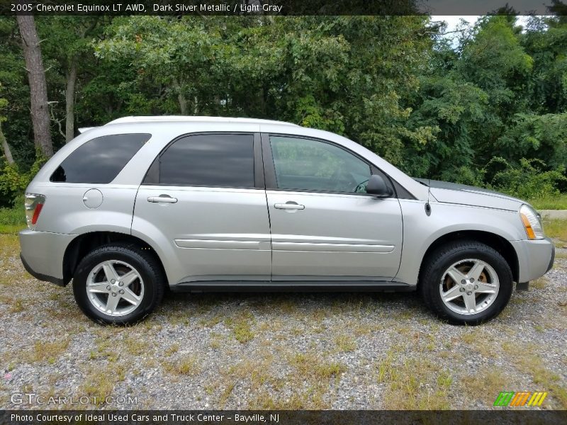 Dark Silver Metallic / Light Gray 2005 Chevrolet Equinox LT AWD