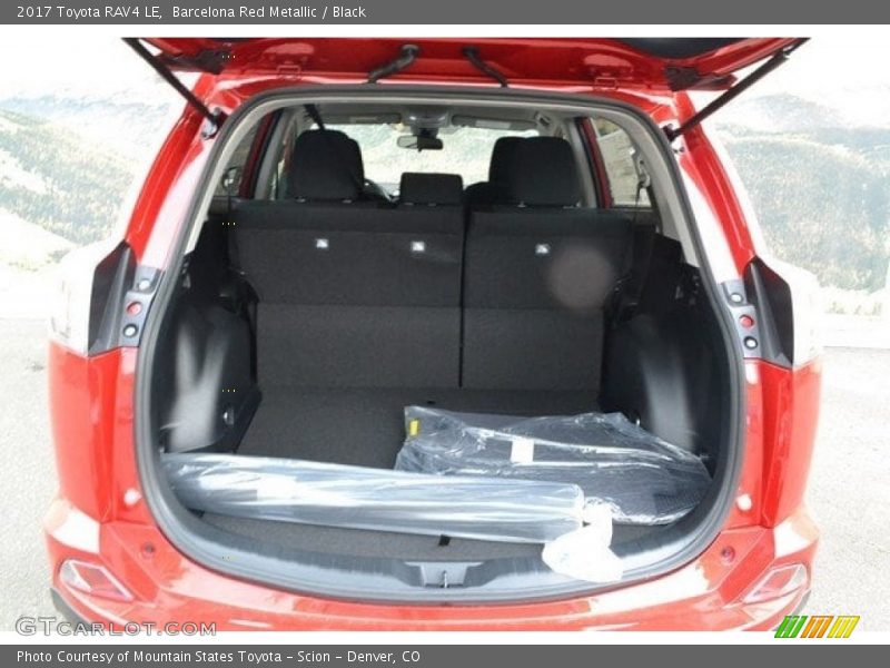 Barcelona Red Metallic / Black 2017 Toyota RAV4 LE