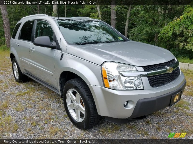Dark Silver Metallic / Light Gray 2005 Chevrolet Equinox LT AWD