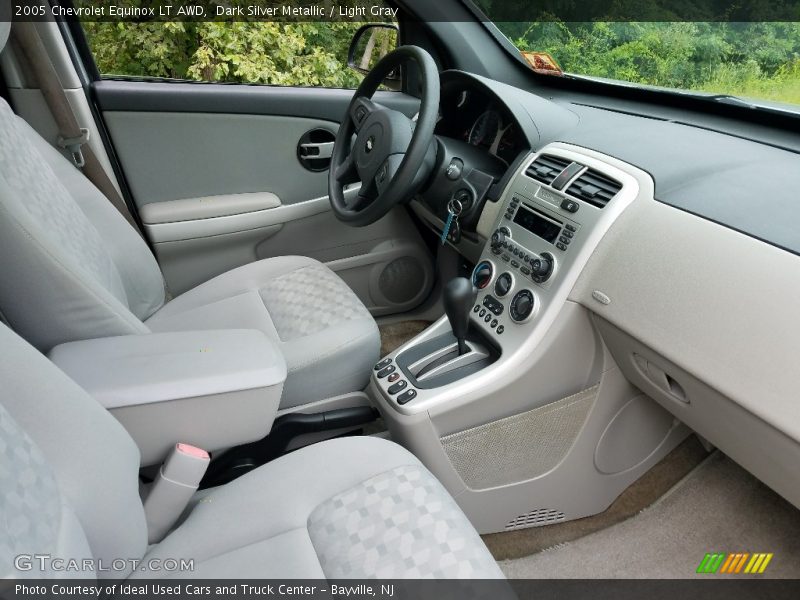 Dark Silver Metallic / Light Gray 2005 Chevrolet Equinox LT AWD