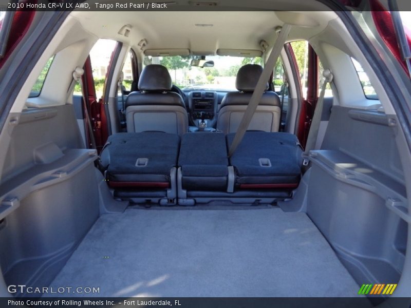 Tango Red Pearl / Black 2010 Honda CR-V LX AWD