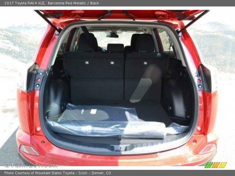 Barcelona Red Metallic / Black 2017 Toyota RAV4 XLE