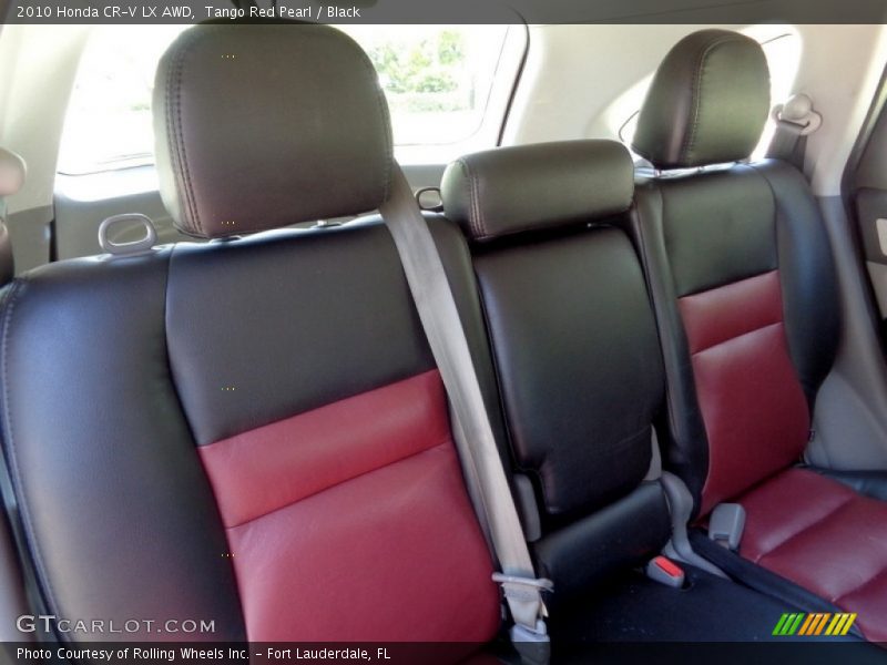 Tango Red Pearl / Black 2010 Honda CR-V LX AWD