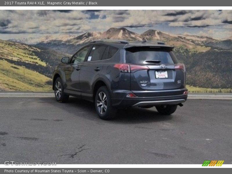Magnetic Gray Metallic / Black 2017 Toyota RAV4 XLE