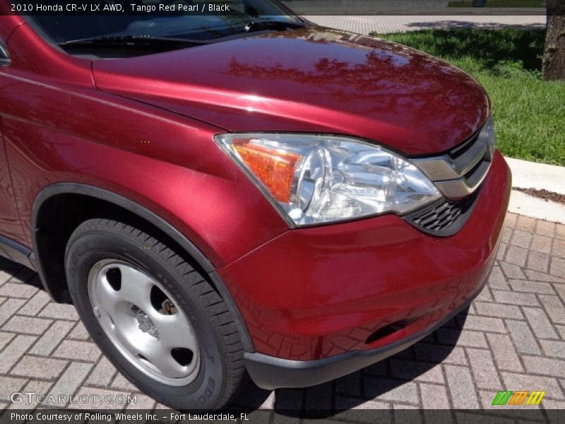 Tango Red Pearl / Black 2010 Honda CR-V LX AWD
