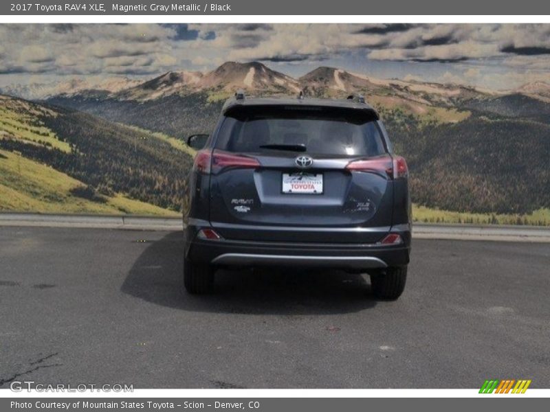Magnetic Gray Metallic / Black 2017 Toyota RAV4 XLE
