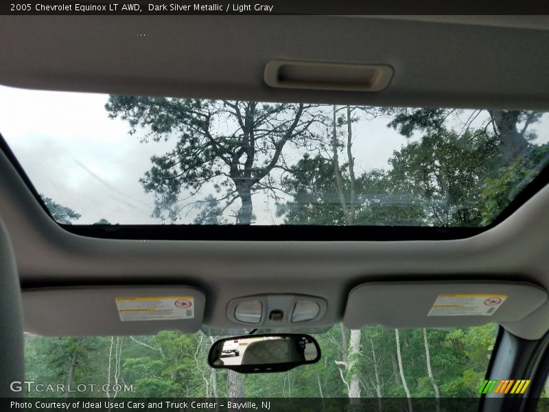 Dark Silver Metallic / Light Gray 2005 Chevrolet Equinox LT AWD