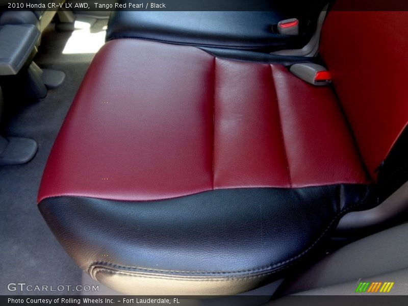 Tango Red Pearl / Black 2010 Honda CR-V LX AWD