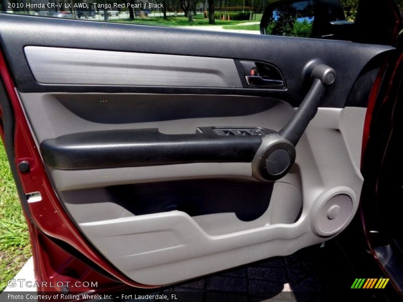 Tango Red Pearl / Black 2010 Honda CR-V LX AWD