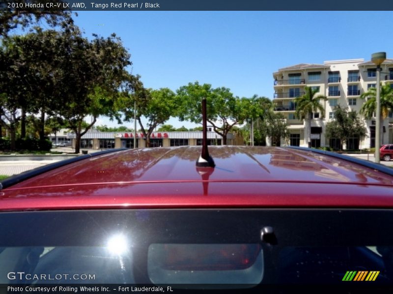 Tango Red Pearl / Black 2010 Honda CR-V LX AWD