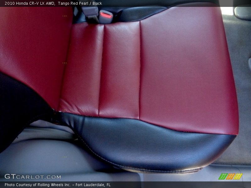 Tango Red Pearl / Black 2010 Honda CR-V LX AWD