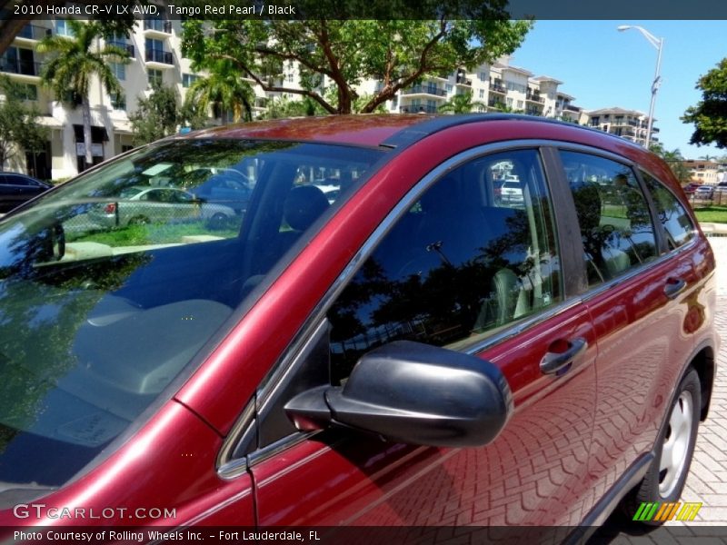 Tango Red Pearl / Black 2010 Honda CR-V LX AWD