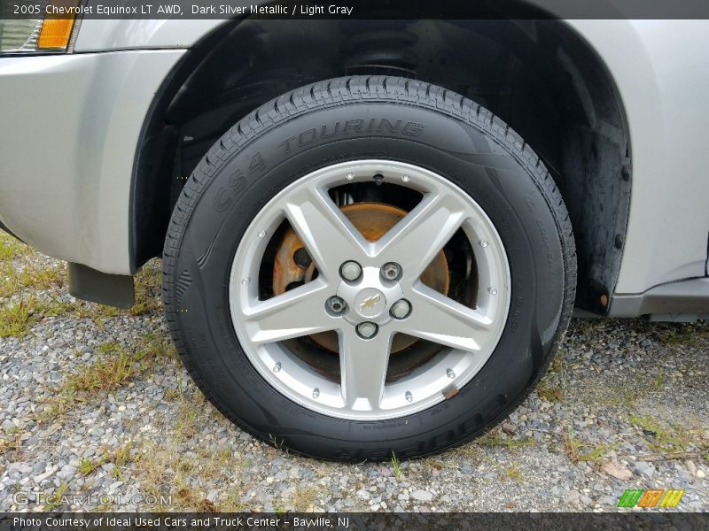 Dark Silver Metallic / Light Gray 2005 Chevrolet Equinox LT AWD